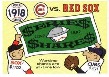 1970 Fleer World Series 015      1918 Red Sox/Cubs